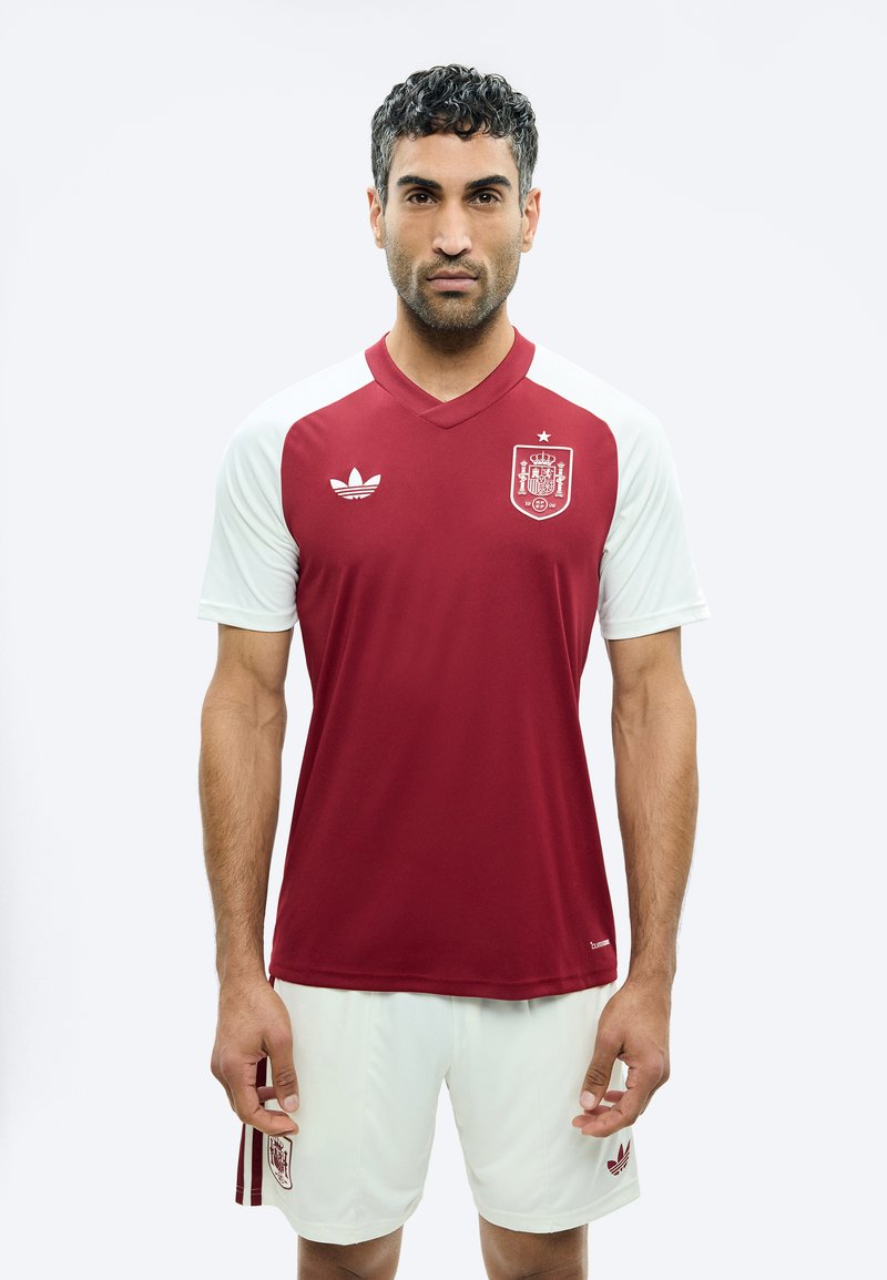 adidas Performance SPAIN 26 AWAY PRE MATCH - Pelipaita - team coll burgundy