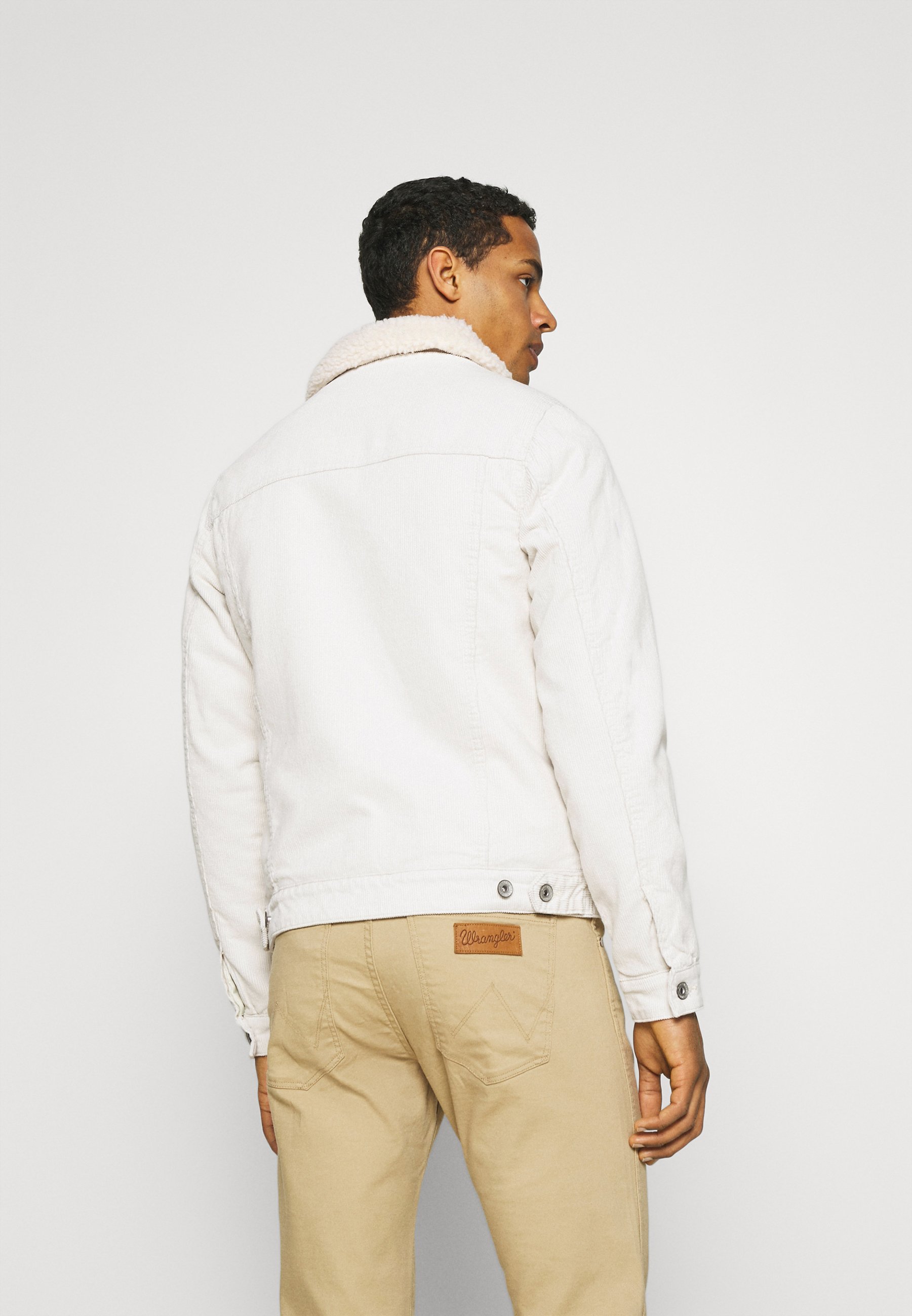 Cotton On UNISEX BORG JACKET - Denim 