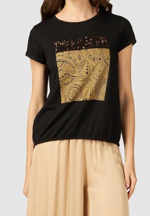 T-Shirt print - black