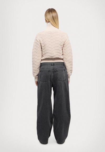 Won Hundred KELLY - Jean droit - dark grey