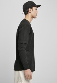 Urban Classics Top dugih rukava - black/black