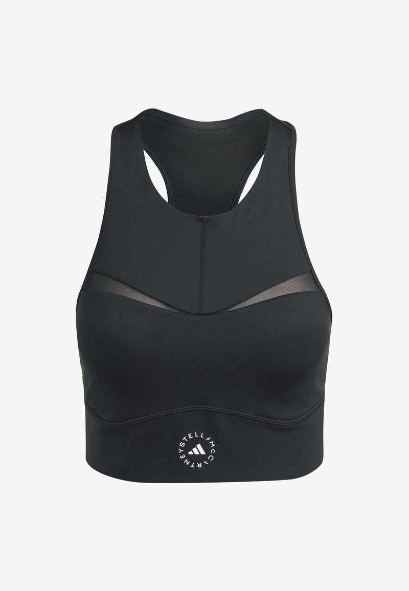 adidas by stella mccartney Sport-bh met light support zwart adidas by stella mccartney Sport-bh met light support zwart