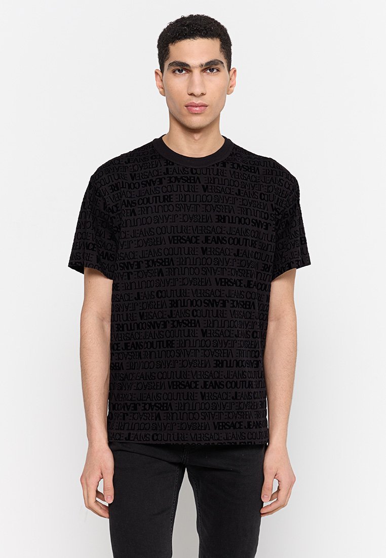 Versace Jeans Couture T-shirt print zwart Versace Jeans Couture T-shirt print zwart