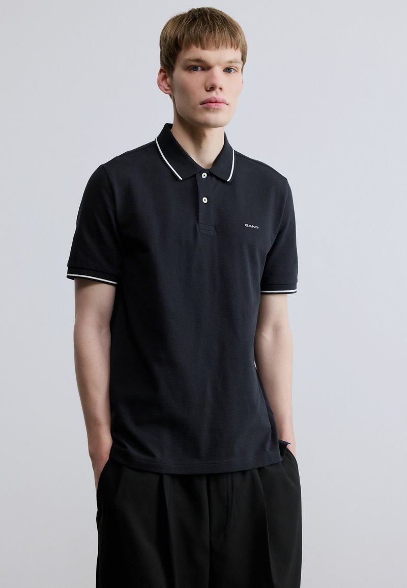GANT TIPPING - Polotričko - black
