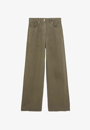 Reiss, Wide leg - khaki green