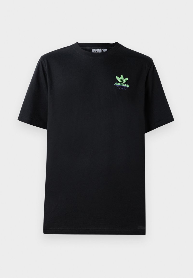 adidas Originals T-shirt print zwart adidas Originals T-shirt print zwart