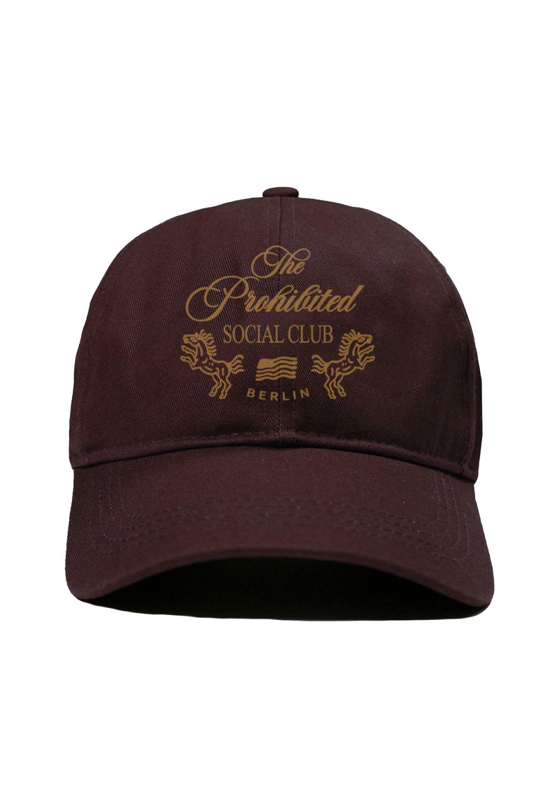 PROHIBITED CLUBHOUSE - Cap - bordeaux - Zalando