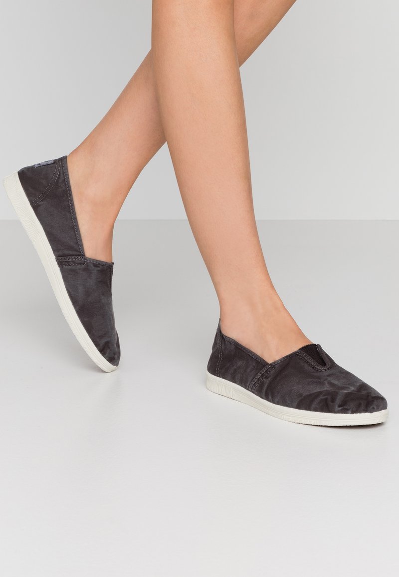 Damen Halbschuhe | Natural World Slipper anthracite/anthrazit - AP27412 Damen Halbschuhe | Natural World Slipper anthracite/anthrazit - AP27412