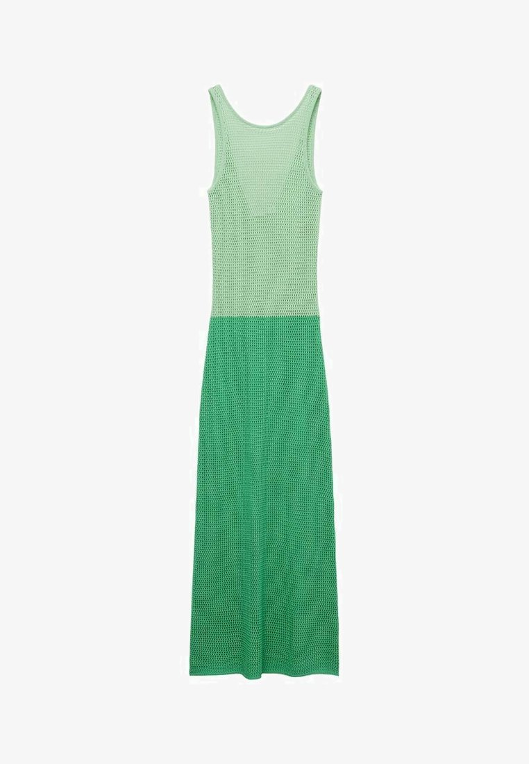 Mango ZWEIFARBIGES LANGES - Maxi dress - green - Zalando Mango ZWEIFARBIGES LANGES - Maxi dress - green - Zalando