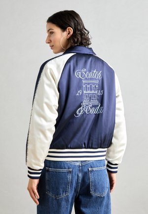 REVERSIBLE SOUVENIR JACKET - Bomberjacks - navy soft ice