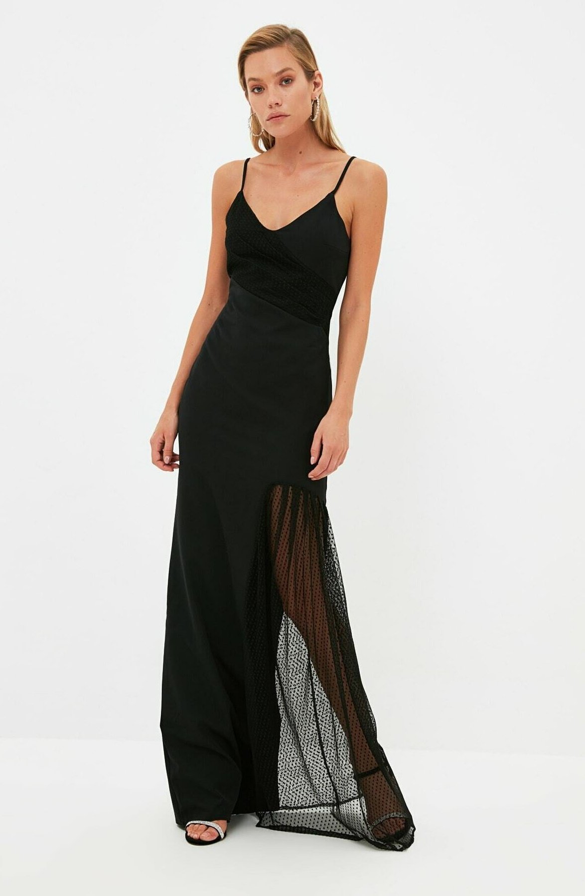 Trendyol Vestito lungo - black/nero - Zalando.it