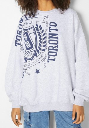 Sweatshirt - mottled grey
