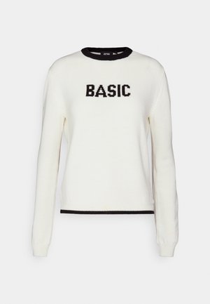 GCDS UNISEX - Πουλόβερ - white