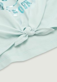 TOM TAILOR CROPPED - Apdrukāts T-krekls - minty blue