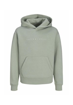 JJESTAR - Jersey con capucha - iceberg green