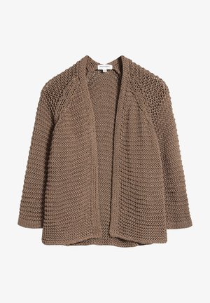 Cardigan - toasted hazel