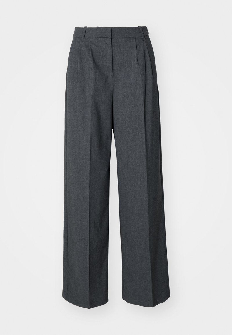 Vero Moda Broek donkergrijs gemêleerd Vero Moda Broek donkergrijs gemêleerd
