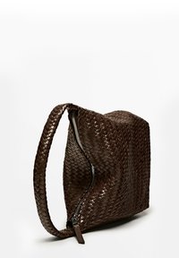 Massimo Dutti BUCKET - Handtas - dark brown