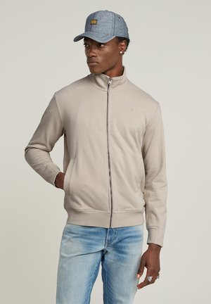 NIFOUS - Zip-up sweatshirt - dk brick