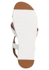 Tamaris Platform sandals - offwhite comb