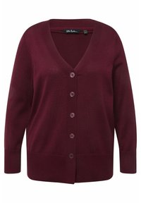 Ulla Popken Gilet - dark red