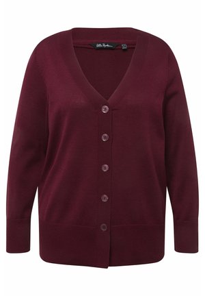 Ulla Popken Cardigan - dark red