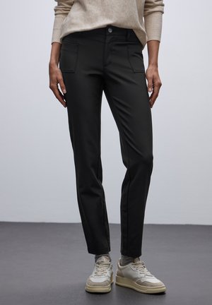 CASUAL FIT - Bukser - schwarz