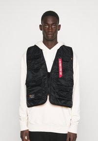 Alpha Industries - UTILITY VEST - Liivi - black Pienoiskuva 1