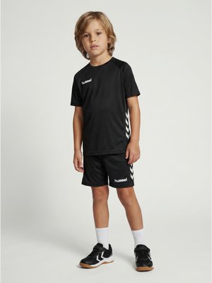 Hummel, HMLPROMO KIDS SET UNISEX - T-shirt imprimé - black