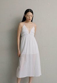 DESIGNERS REMIX LUCIA LONG DRESS - Φόρεμα ημέρας - white