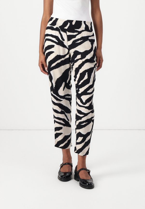 LOOSE FIT - Trousers - beige