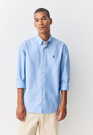 Next LONG SLEEVE OXFORD - Vapaa-ajan kauluspaita - light blue