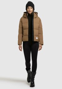 khujo LIEV - Chaqueta de invierno - dark beach beige