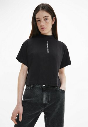T-shirt con stampa - ck black