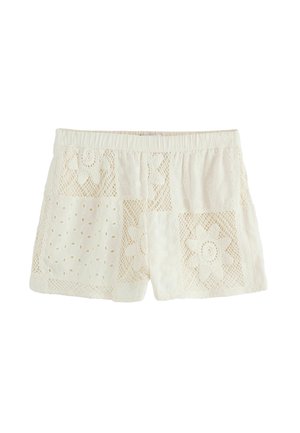 PETITE FIT-CROCHET SUMMER - Shorts - cream