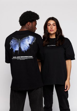 Print T-shirt - black