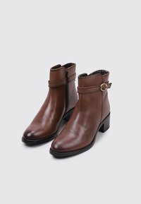 Sandra Fontán JONAK - Bottines de cowboy / motard - camel