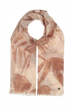 TROPICAL LEAVES - Scarf - nougat