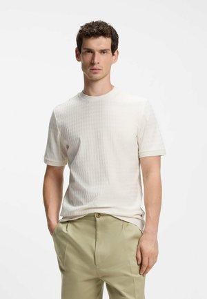 BOSS, Basic T-shirt - natural eighteen