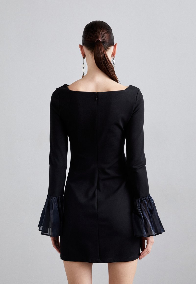 STAUD HAWTHORNE DRESS - Cocktail dress / Party dress - black/navy/black -  Zalando.co.uk