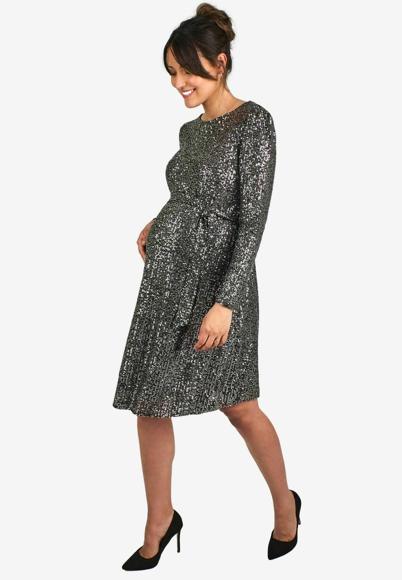 sequin maternity dress cocktail and party Buy JoJo Maman Bb Green Sequin V-Neck Maternity Mini Dress from Next USA