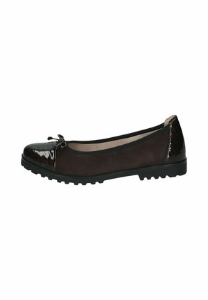 Caprice, BALLERINA - Ballerines - brn croco comb