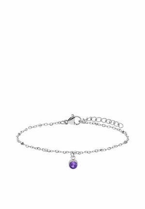 BIRTHSTONE - Armband - silver-coloured/purple