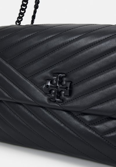Tory Burch KIRA CONVERTIBLE SHOULDER - Torba čez telo - black
