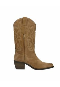 Manfield Cowboy-/Bikerlaarzen - beige
