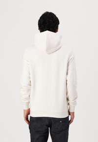 Tommy Jeans LINEAR LOGO HOODIE - Sweatshirt - oat