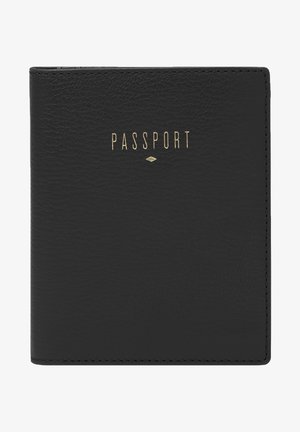 Fossil FOSSIL WOMEN PASSPORT CASE TRAVEL - Étui pour passeport - black