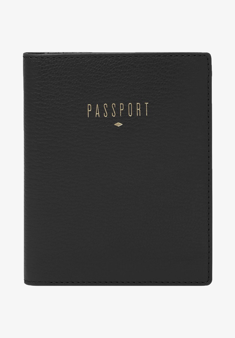 Fossil FOSSIL WOMEN PASSPORT CASE TRAVEL - Passfodral - black