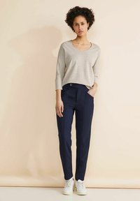 Street One V-AUSSCHNITT   - Langarmshirt - beige