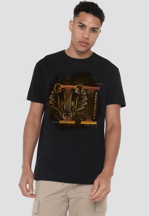 Cotton Soul, Print T-shirt - black